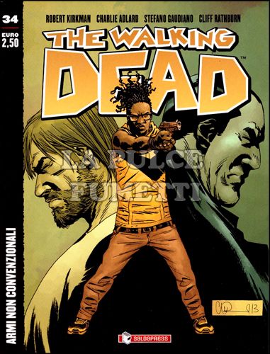 WALKING DEAD EDICOLA #    34: ARMI NON CONVENZIONALI - COVER A - PISTOLA